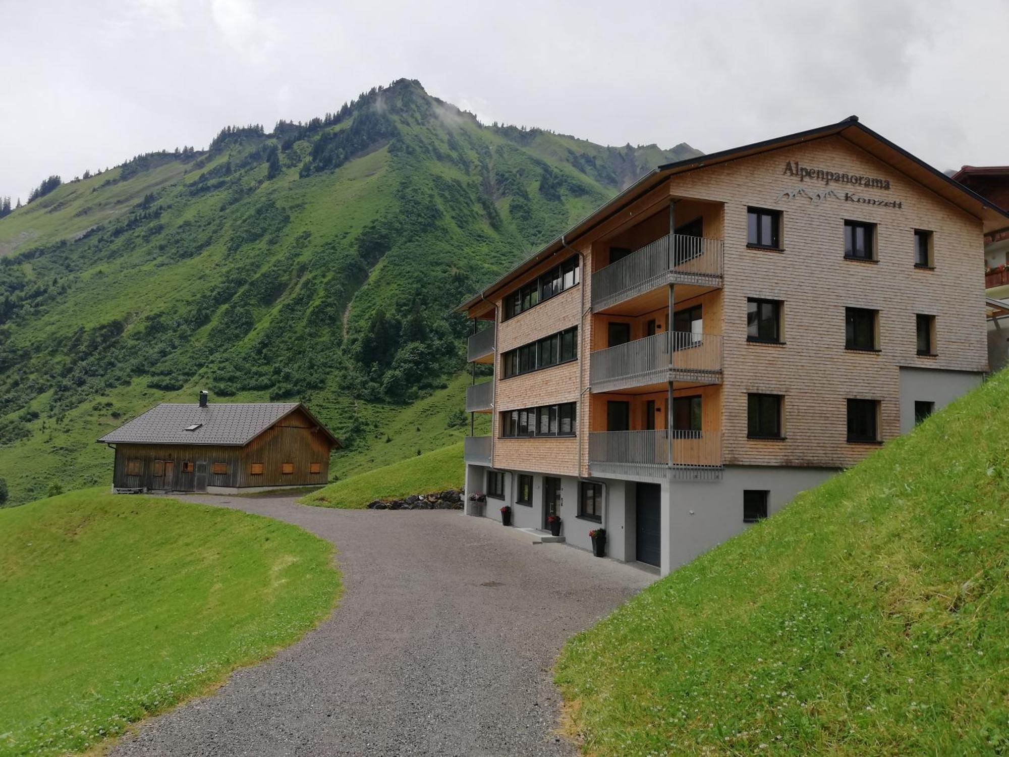 Alpenpanorama Konzett Faschina Exterior foto